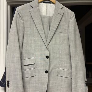 Grey Suitsupply Full Suit - Super 130 Wool